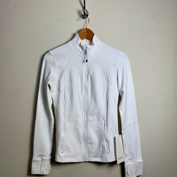 lululemon Define Jacket *Luon in White Size 6 Brand New NWT - Picture 1 of 9